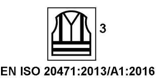  UNE-EN ISO 20471:2013/A1:2016